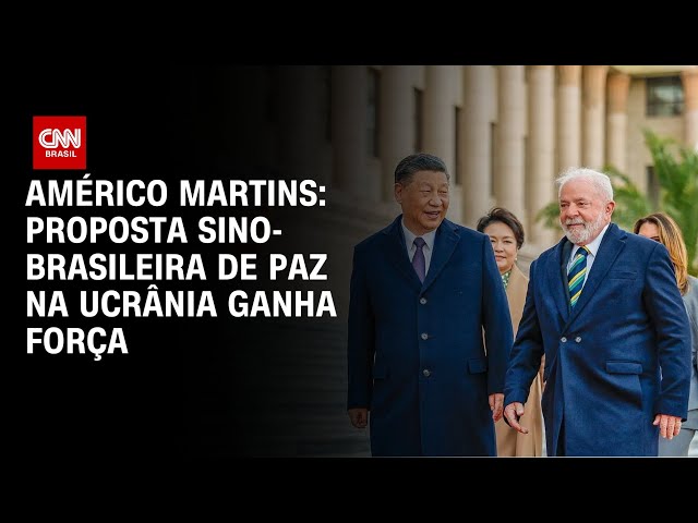 ⁣Américo Martins: Proposta sino-brasileira de paz na Ucrânia ganha força | BASTIDORES CNN