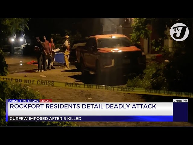 ⁣Rockfort Residents Detail Deadly Gun Attack | TVJ News