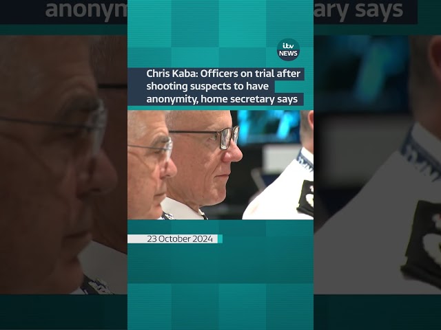 ⁣Chris Kaba: Officers on trial after shooting suspects to have anonymity #itvnews #shorts