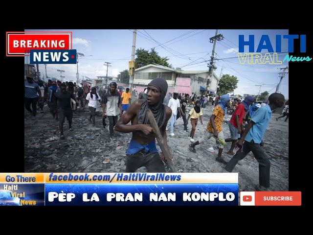 ⁣Pèp la pran nan konplo! Vin Tande travay polisye BOID yo nan Fort National