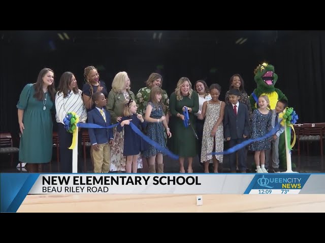 ⁣CMS debuts new S CLT overflow elementary school