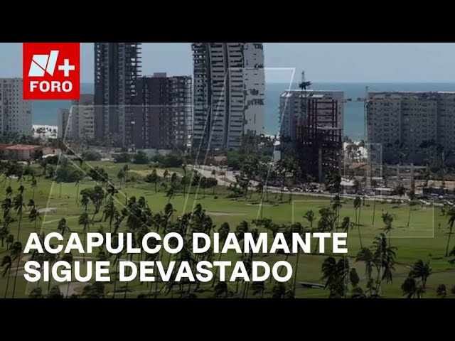 ⁣Acapulco Diamante sigue devastado a casi un año del impacto del huracán Otis - Las Noticias