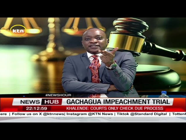 ⁣Gachagua impeachment trial: Why Gachagua Cannot Be Re-instated, Panelists explain(Part 1)