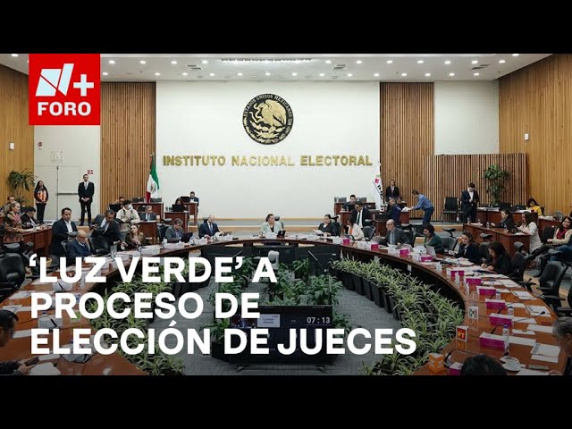 ⁣Dan luz verde al INE para continuar con el proceso de elección de jueces en 2025 - Las Noticias