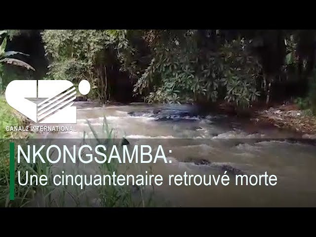 ⁣NKONGSAMBA: Une cinquantenaire retrouvé morte