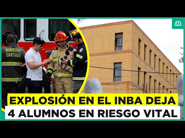 ⁣Al menos 35 alumnos sufren quemaduras al interior del INBA