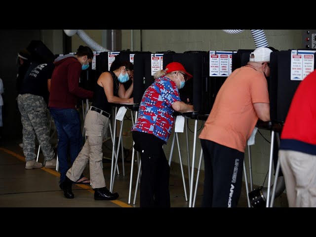 ⁣More than 20 million Americans cast early votes