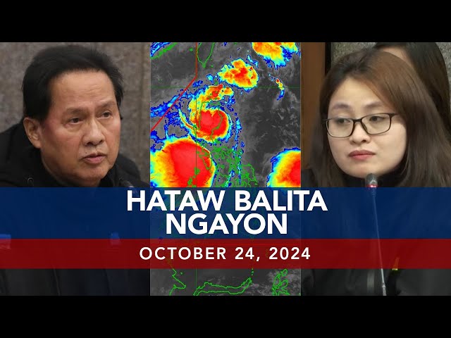 ⁣UNTV: Hataw Balita Ngayon | October 24, 2024