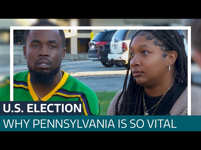 ⁣Battleground America: How Pennsylvania could swing November's election | ITV News