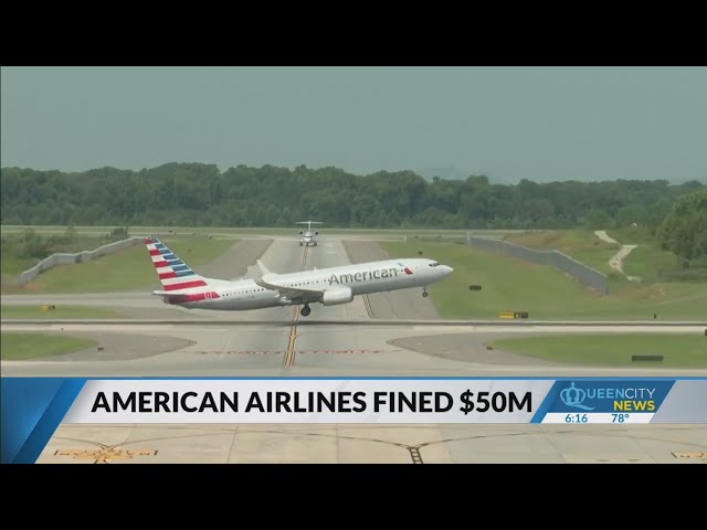 ⁣American Airlines fined $50 million over mishandling wheelchairs