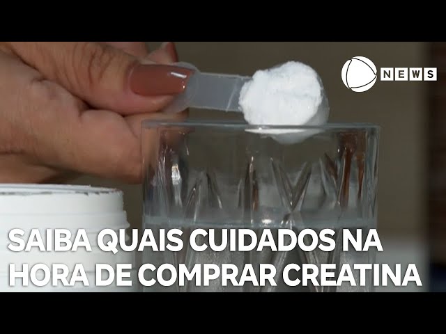 ⁣Saiba quais cuidados tomar na hora de comprar creatina