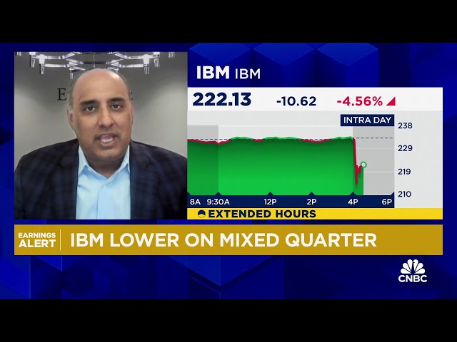 ⁣IBM's consulting business is getting incrementally worse, says Evercore ISI's Amit Daryana