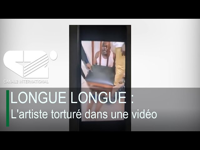 ⁣LONGUE LONGUE : L'artiste torturé dans une vidéo