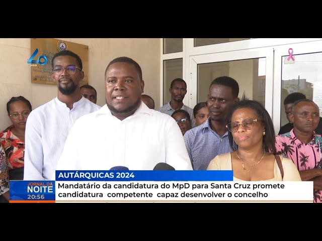 ⁣MpD para Santa Cruz promete candidatura competente capaz desenvolver o concelho