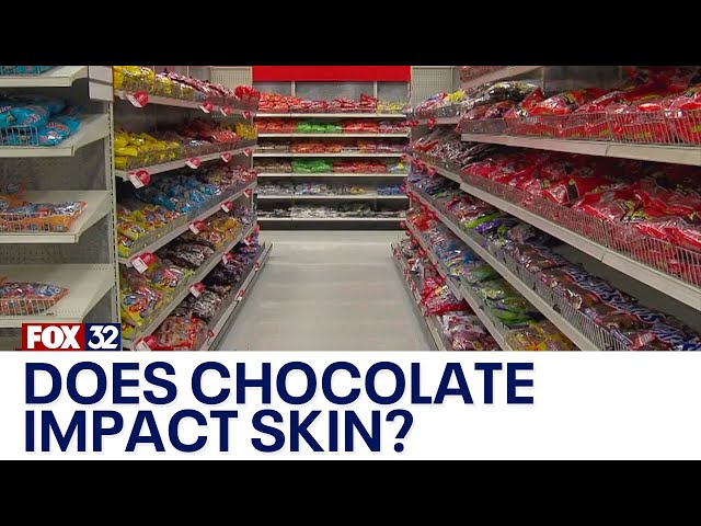 ⁣How chocolate affects your skin