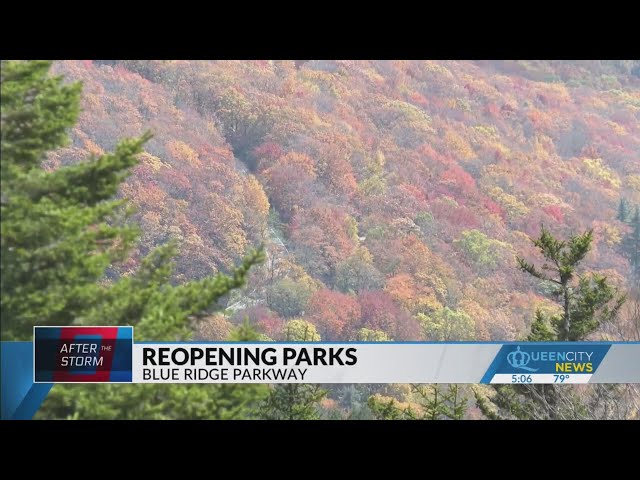 ⁣Stretch of Blue Ridge Parkway near Blowing Rock reopens