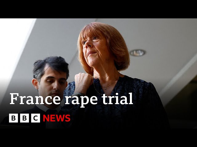 ⁣Gisèle Pelicot takes stand in French mass rape trial | BBC News