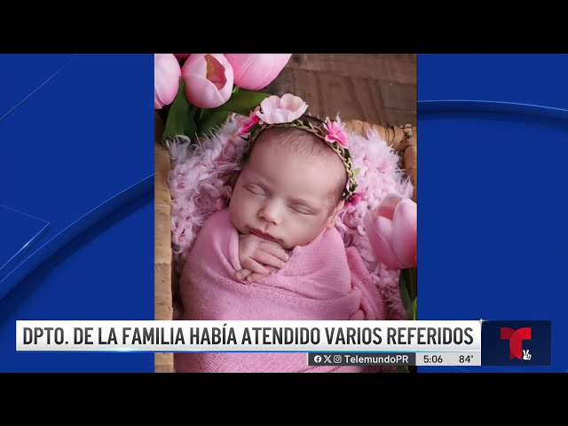 ⁣Madre de bebé asesinada estuvo bajo plan del Departamento de la Familia