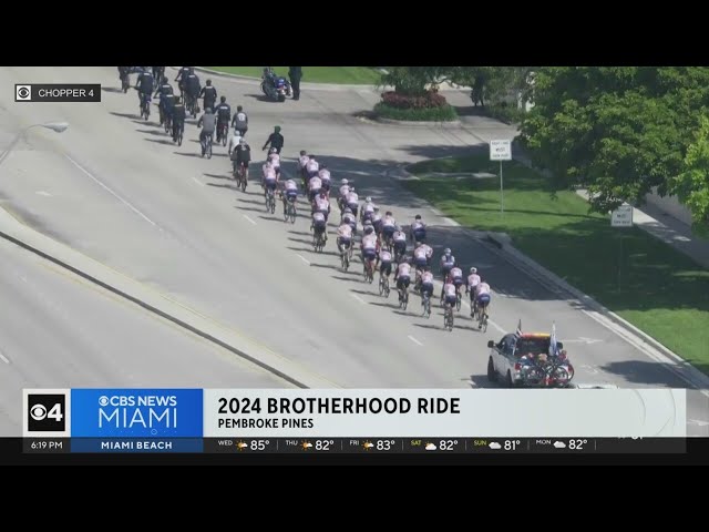 ⁣Pembroke Pines hosts 2024 Brotherhood Ride to honor fallen first responders