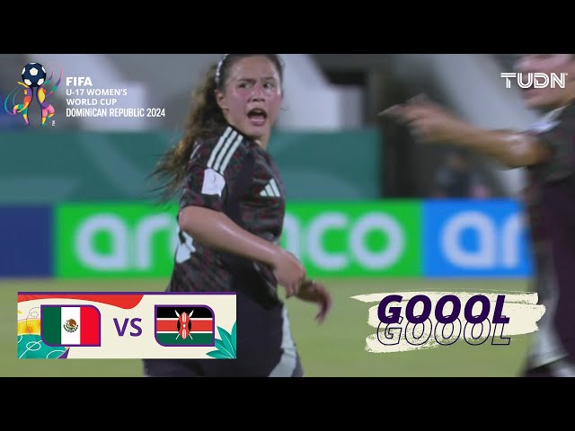 ⁣¡GOOOL DE MÉXICO! Alexa Soto descuenta de penal | México 1-2 Kenia | FIFA Mundial Femenil Sub-17