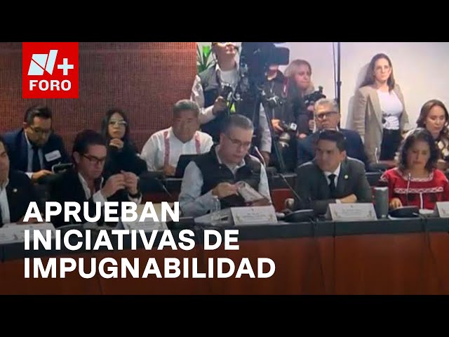 ⁣Comisiones del Senado aprueban iniciativas de impugnabilidad de Reformas a la Constitución