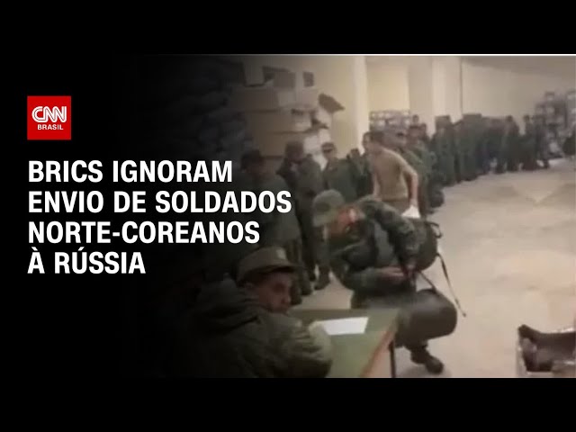 ⁣Brics ignoram envio de soldados norte-coreanos à Rússia | WW