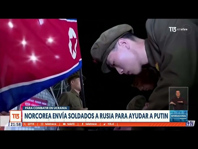 ⁣Norcorea envía soldados a Rusia para ayudar a Putin