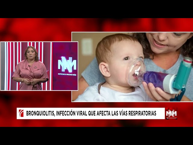 ⁣Especialista explica cómo tratar la bronquiolitis, infección viral que afecta las vías respiratorias