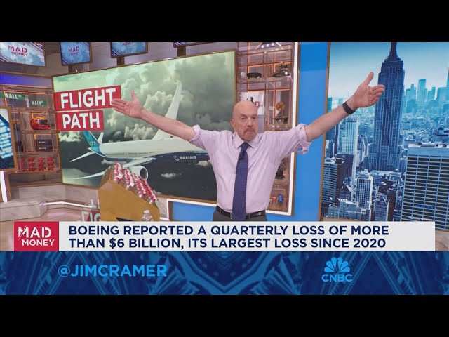 ⁣Jim Cramer explains why Boeing might be a potential buy