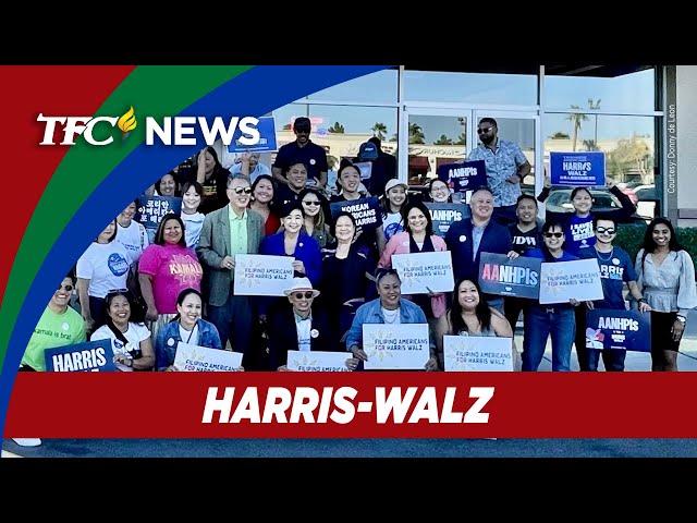 ⁣Fil-Ams for Harris Walz join weekend of action as Nevada kicks off early voting | TFC News Nevada