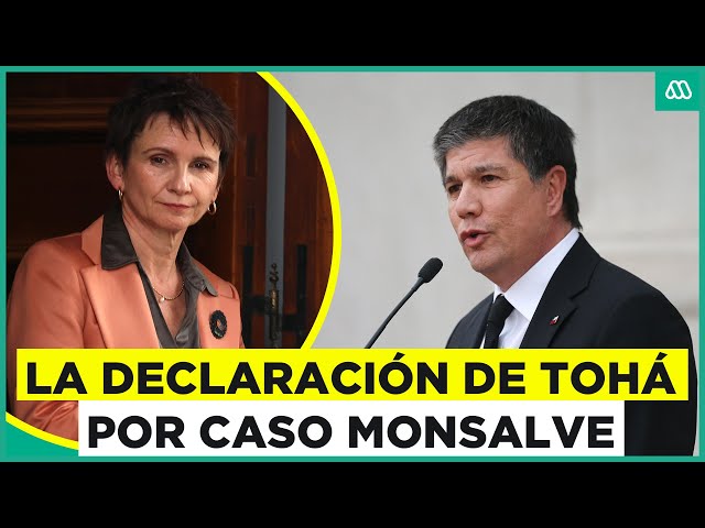 ⁣"Nos sentimos muy golpeados": Tohá ante nuevos antecedentes del caso Monsalve