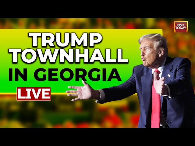 ⁣Trump Town Hall LIVE: Trump Town Hall In Zebulon Georgia | Trump Rally | Believers & Ballots