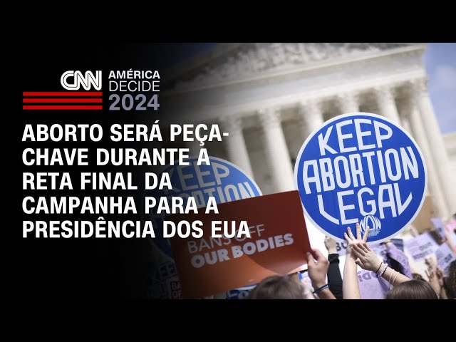 ⁣Aborto será peça-chave durante a reta final da campanha para a Presidência dos EUA | WW