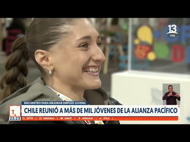 ⁣Chile reunió a más de mil jóvenes de la Alianza Pacífico