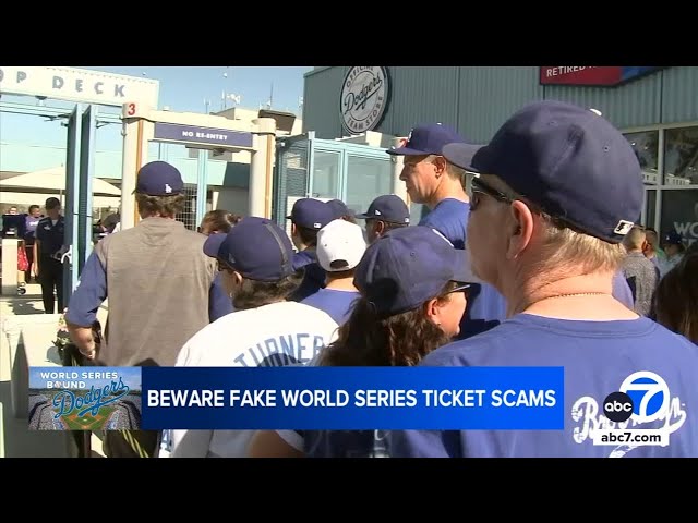 ⁣Buying Dodgers-Yankees World Series tickets? Here's how to avoid getting scammed