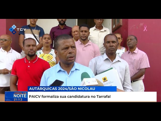 ⁣PAICV formaliza sua candidatura no Tarrafal de São Nicolau