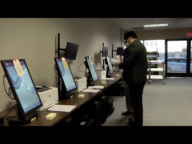 ⁣Kern County Prepares for Election Day: Testing the future of voting