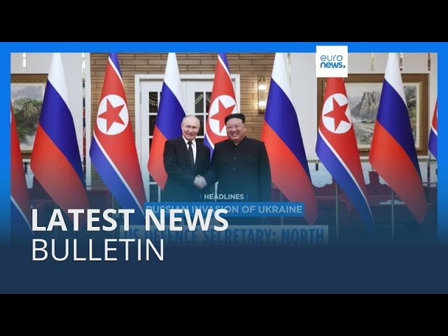 ⁣Latest news bulletin | October 24th – Morning