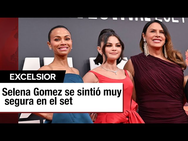 ⁣Selena Gomez se sintió muy segura en el set con sus coprotagonistas en 'Emilia Pérez'