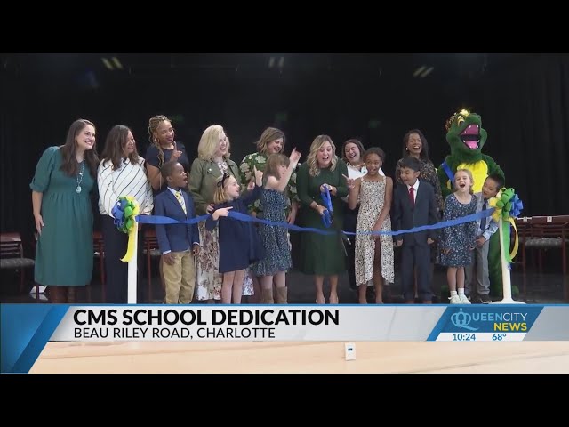 ⁣Char-Meck Schools unveil new overflow elementary school