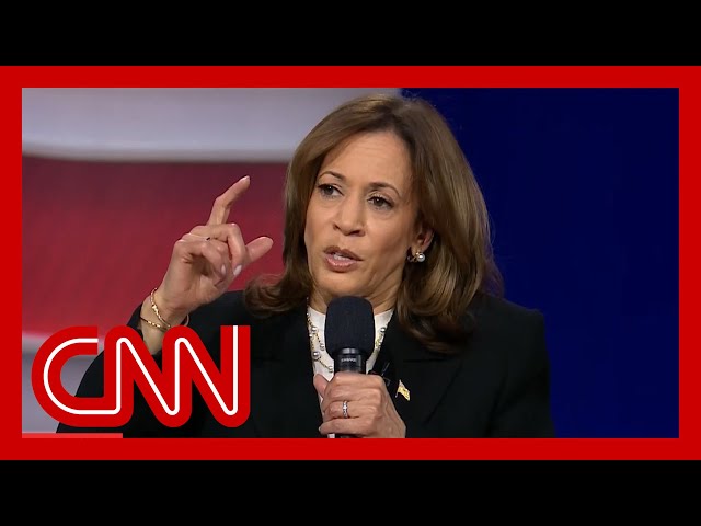 ⁣Must-watch moments and analysis of Harris’s CNN town hall