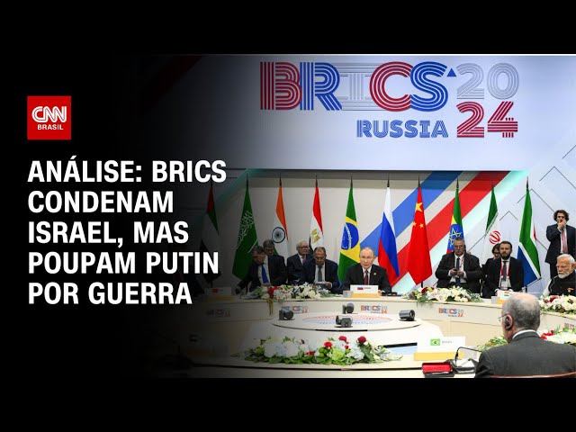 ⁣Análise: Brics condenam Israel, mas poupam Putin por guerra | WW