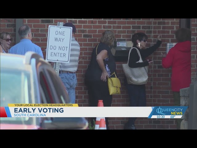 ⁣Political science professor explains early voting totals in South Carolina