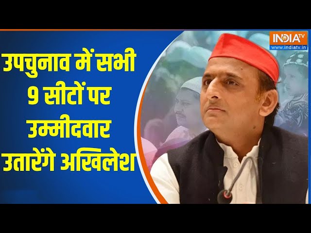 ⁣UP By Poll Election: उपचुनाव में सभी 9 सीटों पर उम्मीदवार उतारेंगे अखिलेश | Akhilesh Yadav | UP