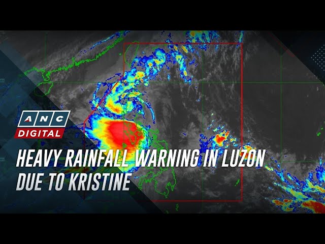 ⁣Kristine maintains strength as it flies over Cordillera region | ANC