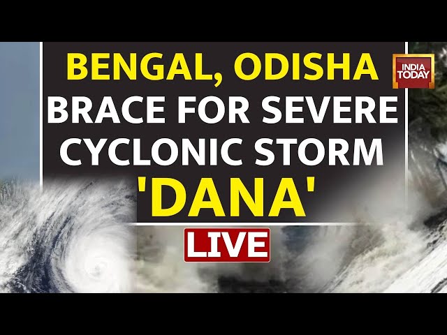 ⁣Cyclone Dana LIVE News: Landfall Likely Odisha Tonight, Kolkata Airport To Suspend Flights