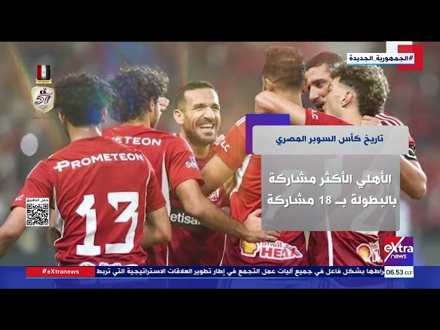 ⁣تاريخ كأس السوبر المصري