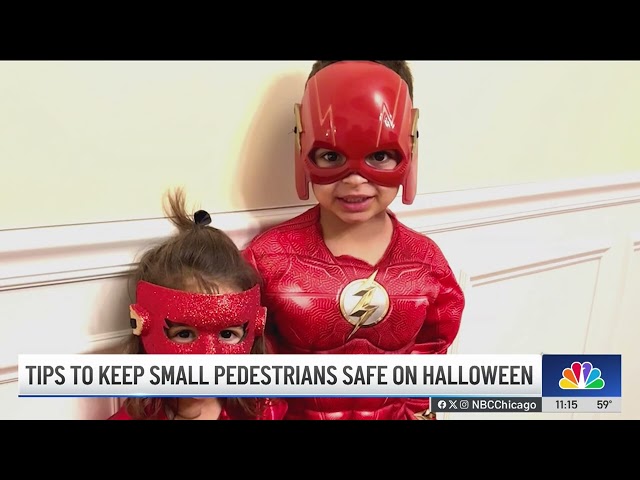 ⁣Halloween safety tips ahead of trick-or-treating season