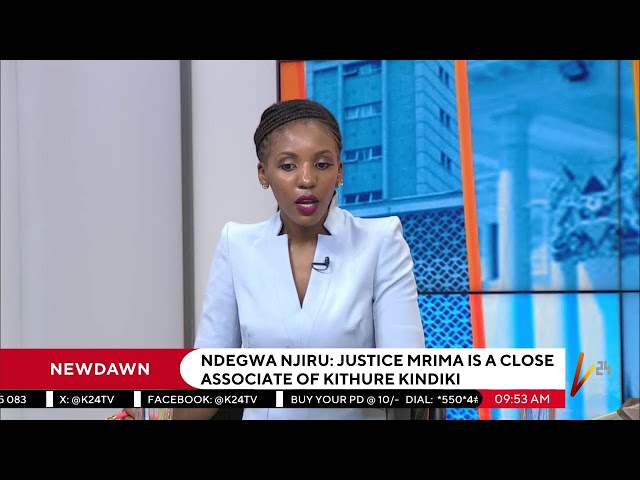 ⁣K24 TV LIVE| Gachagua seeks recusal of bench