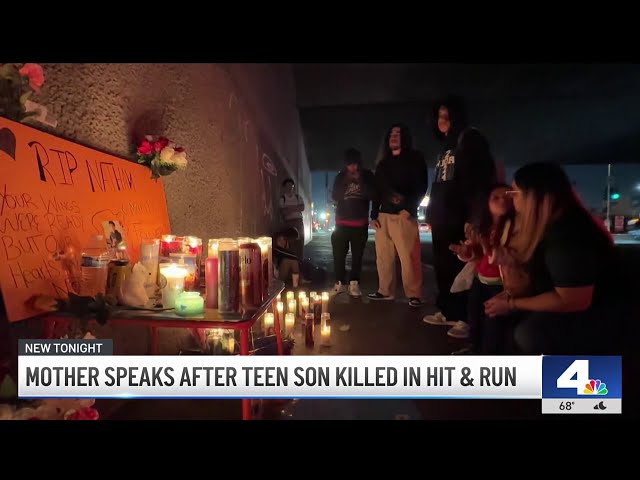 ⁣Mother searching for answers after teen is killed in South LA hit and run